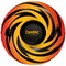 CocoNut Outdoor: Solar Flare Cyclone - 48" Jumbo Snow Tube, Red-Yellow Inflatable Ring, Winter Sled, Cold Resistant PVC, 200lb Cap, Kid-Teen-Adult 8+